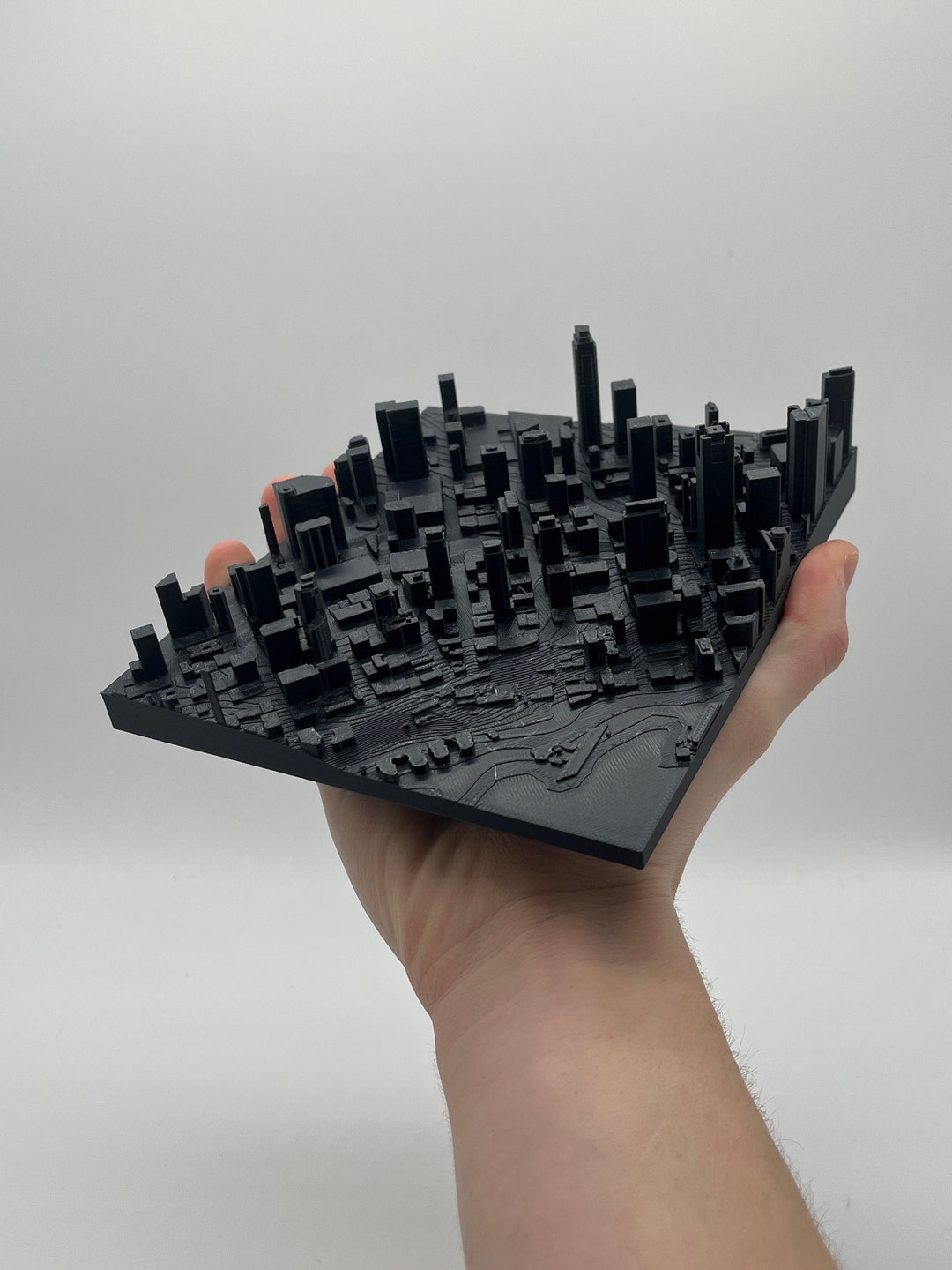 Seattle Skyline 3D Cityscape Model — Downtown Seattle Architectural ...