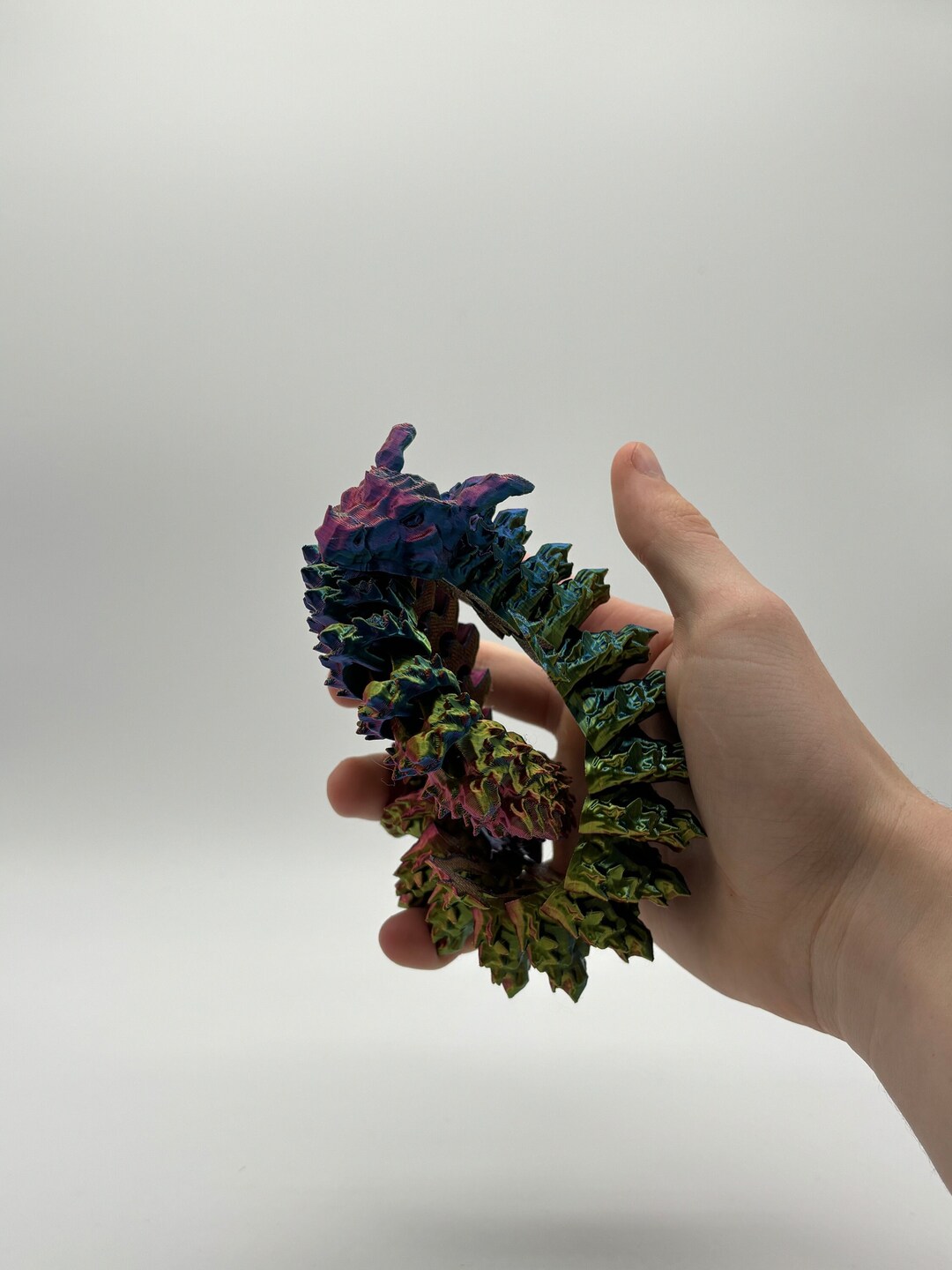Articulated Dragon — 3D Printed Flexi Fidget Toy and Kids Gift - Etsy