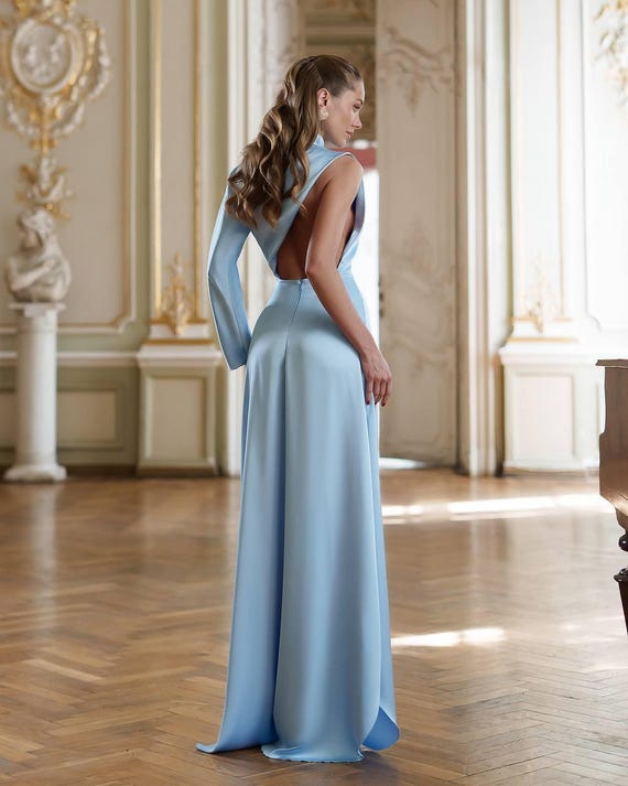 green emerald velvet dress Zelda Side Slit Velvet Sequin Gown