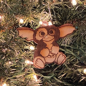 Gizmo mogwai gremlins inspired ornament