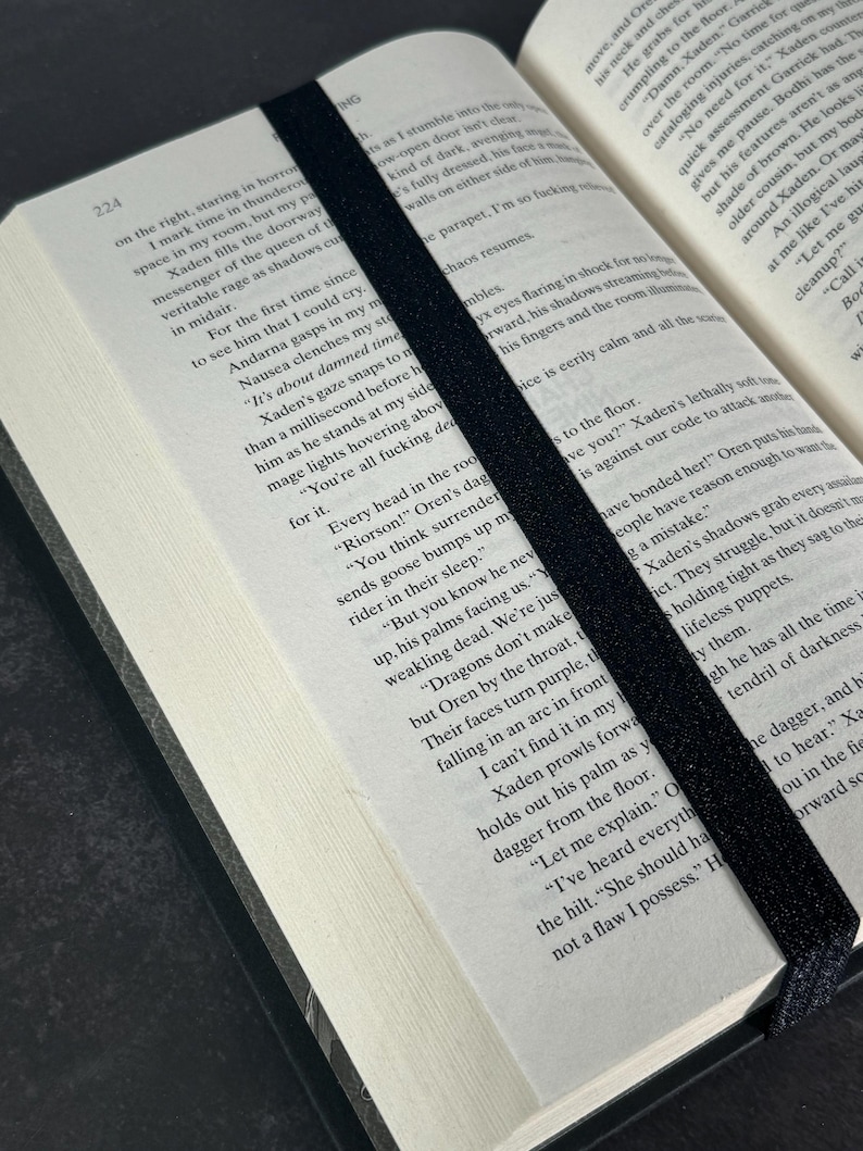 To the stars who listen Veleris Nightcourt elastic bookmark book accessories bookish gift for book lovers acotar sjm fandom image 3