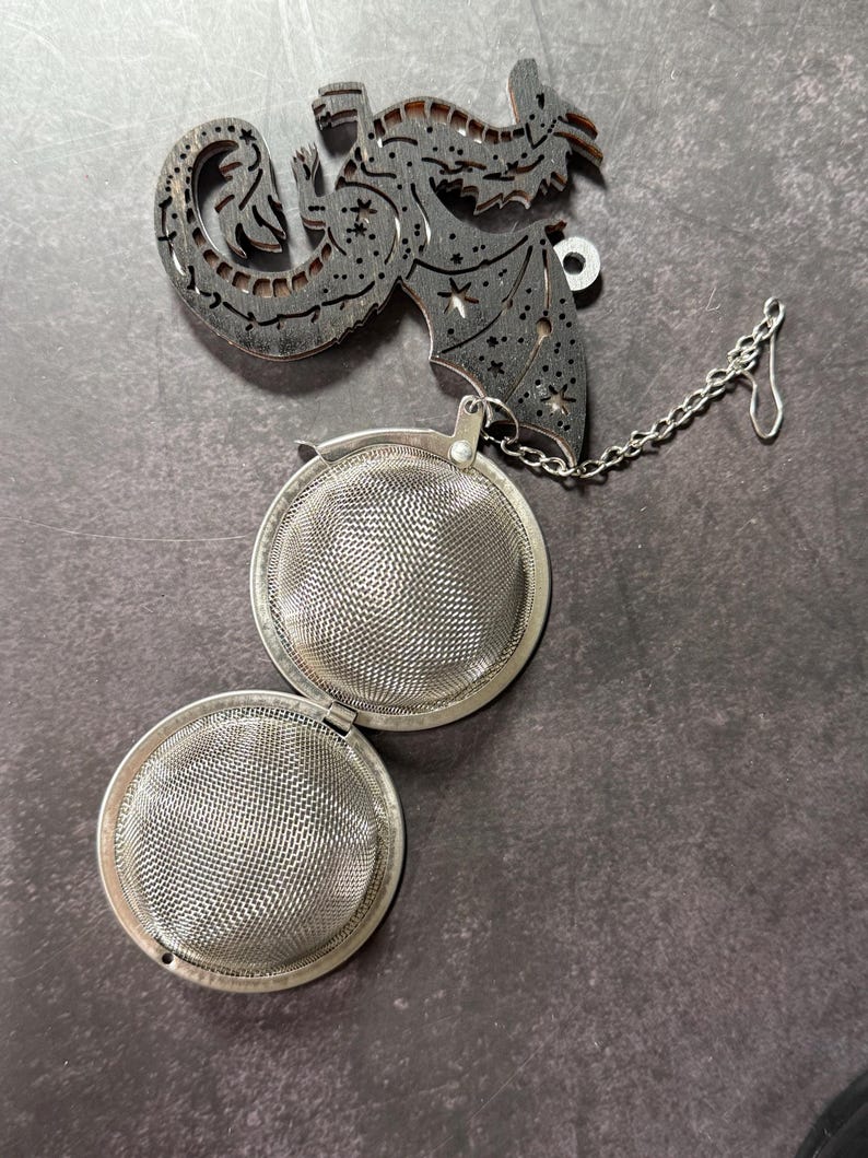 Celestial Dragon Tea Buddy Loose Leaf Tea Infuser Gift for Book Lover ...