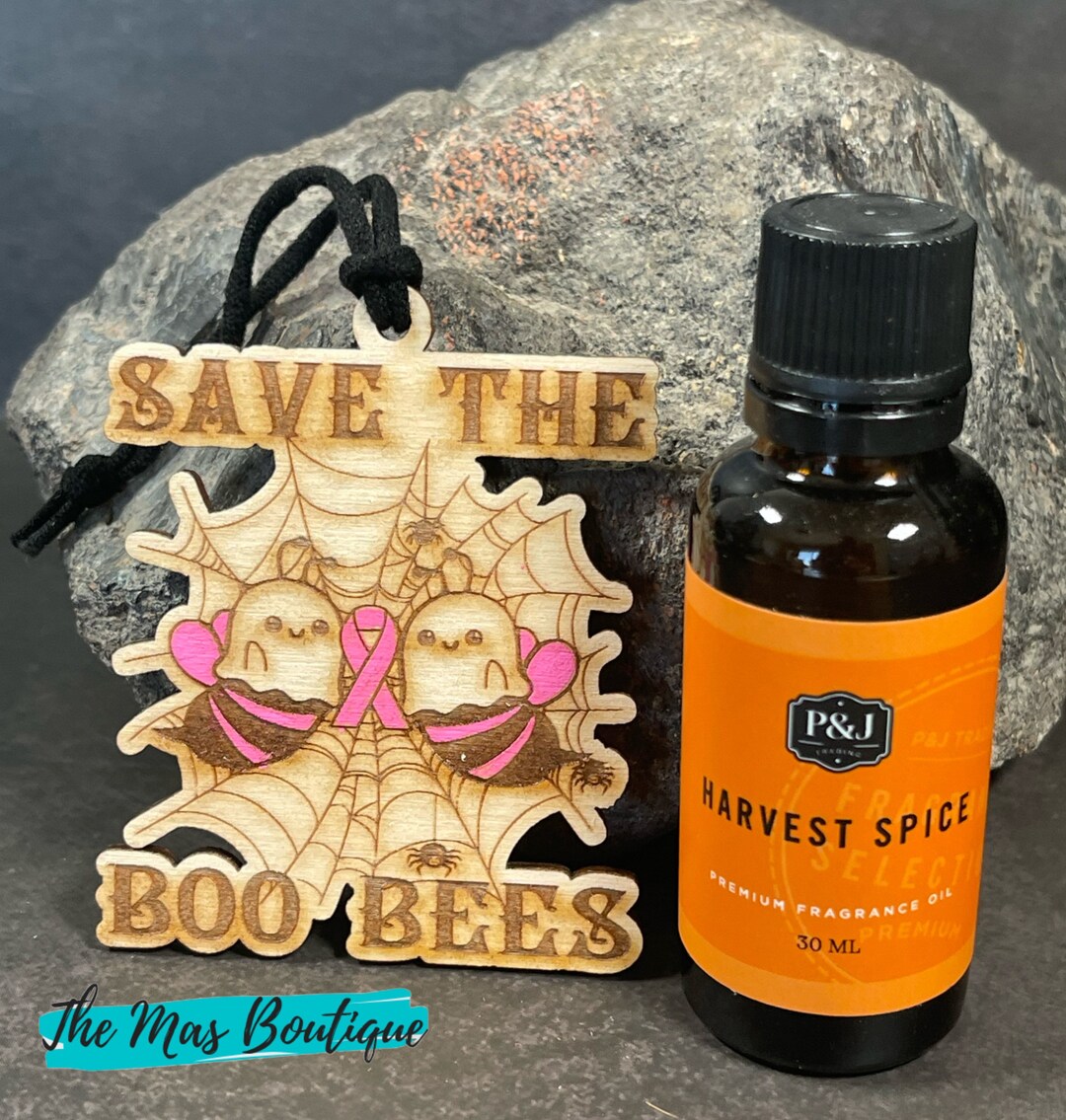 Save the Boo Bees Spooky Cute Car Freshies for Mom, Breast Cancer Gifts for Women, Car Air