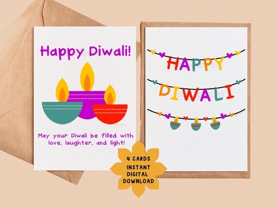 Diwali Cards Printable Cards - Il 570xN.5201193227 7406 