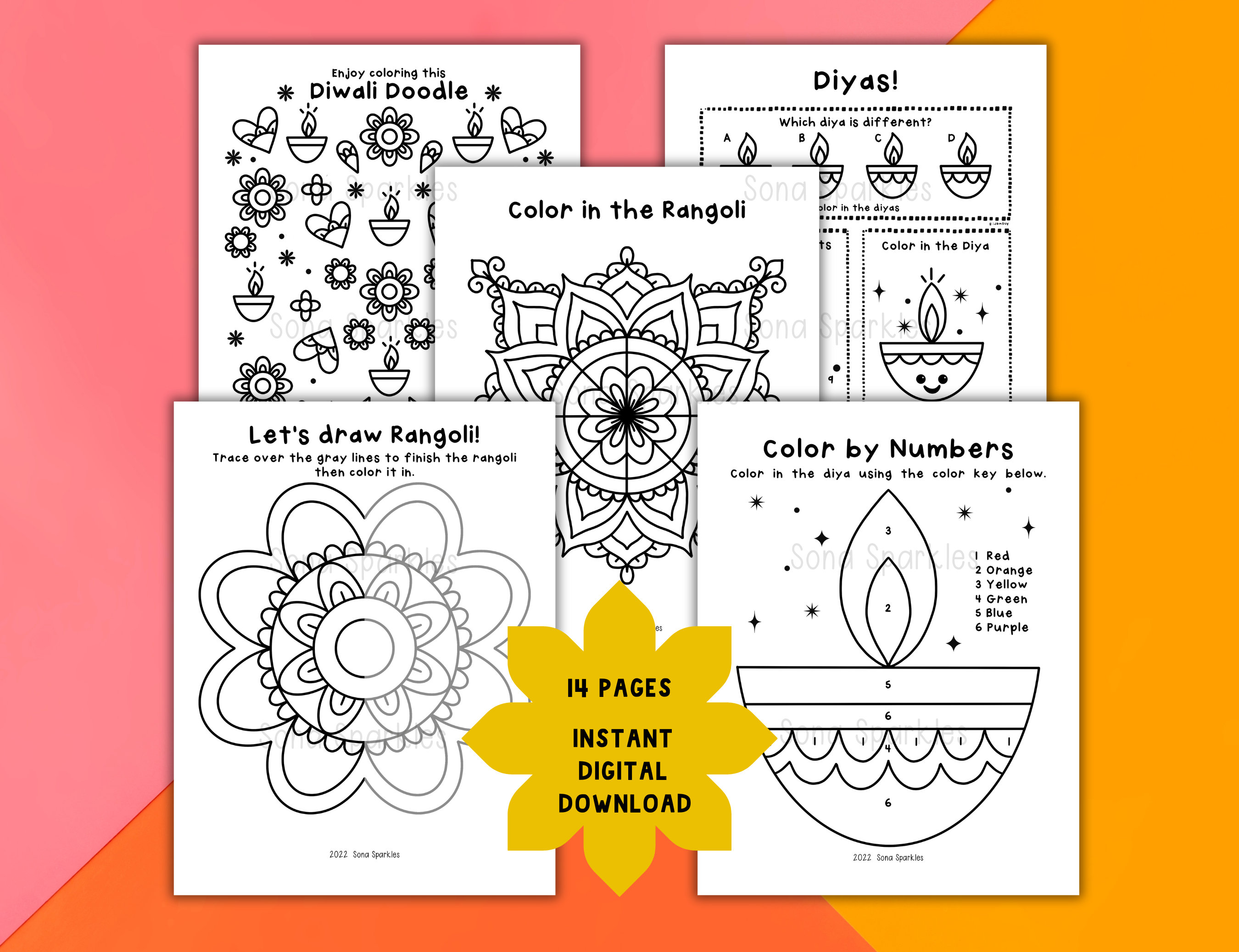 Diwali Coloring Packet Diwali Coloring Pages Diwali Coloring Sheets Diwali Coloring Packet Diwali Coloring Pages Diwali Coloring Sheets