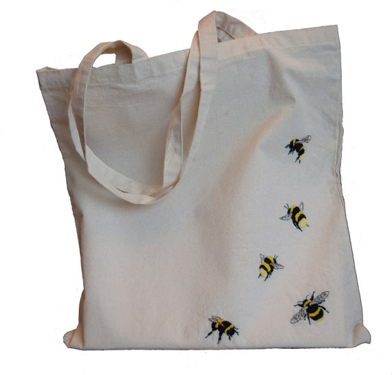 bumble bee tote bag
