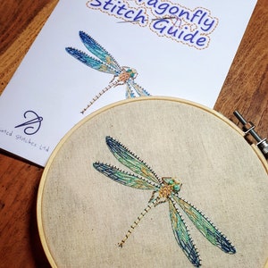 Dragonfly Embroidery Kit image 2