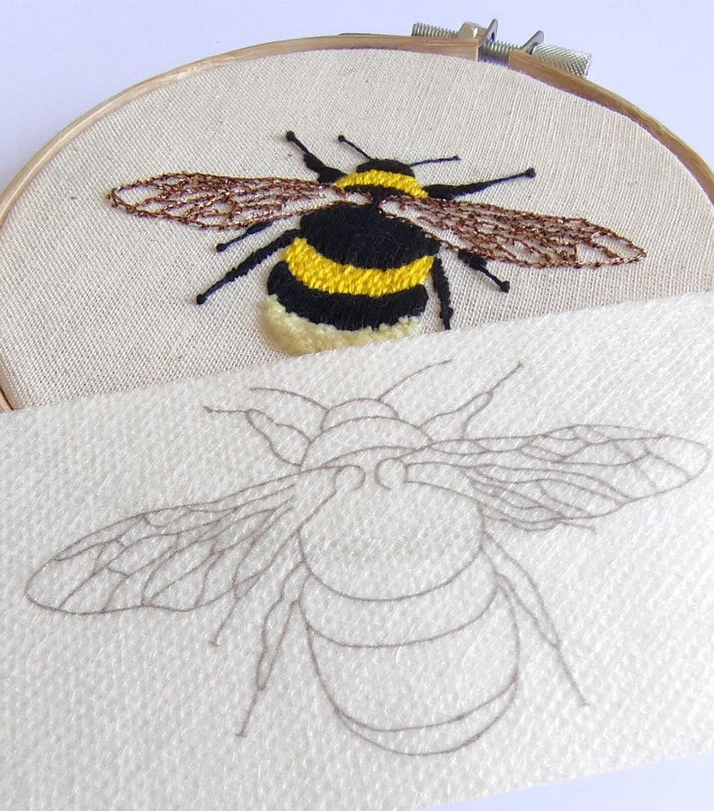 Bumblebee Embroidery Kit image 6