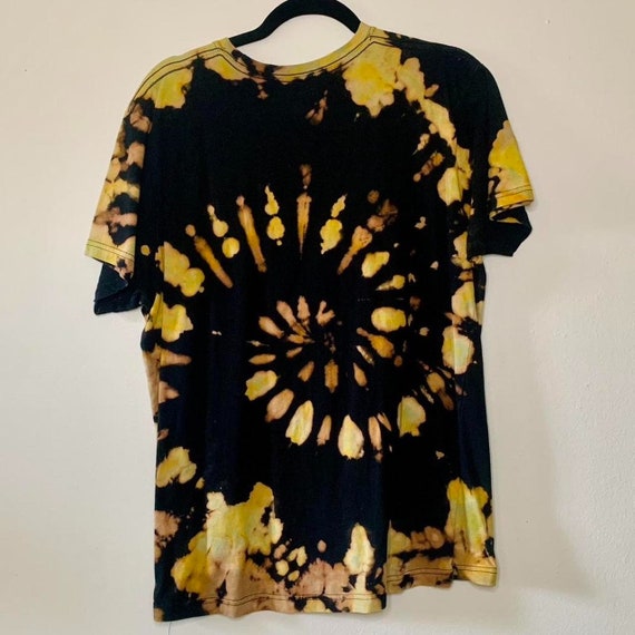 Expertly Hand Dyed Vintage T Shirt Reverse Bleach… - image 2