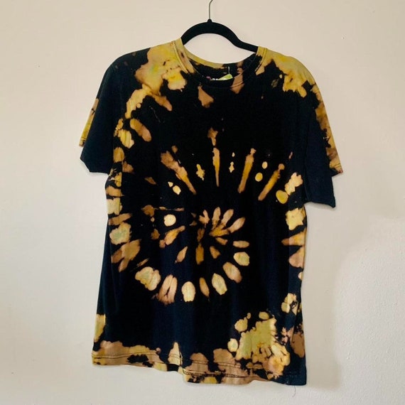 Expertly Hand Dyed Vintage T Shirt Reverse Bleach… - image 1