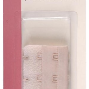 Dritz Soft Bra-Back Extender 2-1/4&quot; Beige 3 Hooks