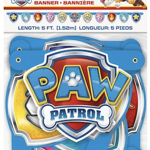 Paw Patrol Large Jointed Banner (1 Pc.)