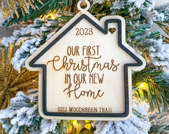Adorno para la primera Navidad en casa nueva / Regalo de inauguración de la casa 2025