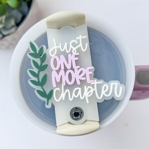 Books, Reading Stanley Name Plate | Book Lover Name Stanley Name Topper | 30/40 oz Stanley Quencher H2.0 Tumbler Plate Topper | Stanley tag