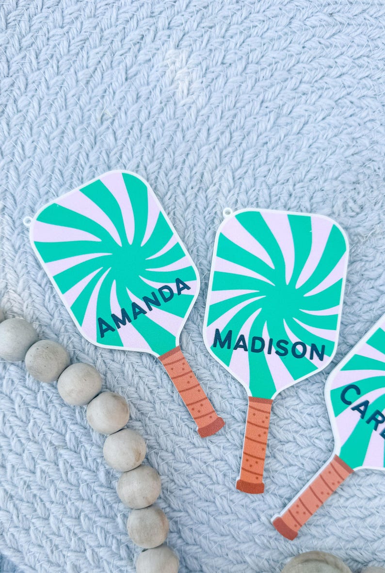 Personalized Pickle Ball Ornament Pickleball Gifts Ornament for