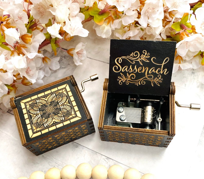 Outlander Music Box TV Show Music Box Outlander Fan Gift Etsy