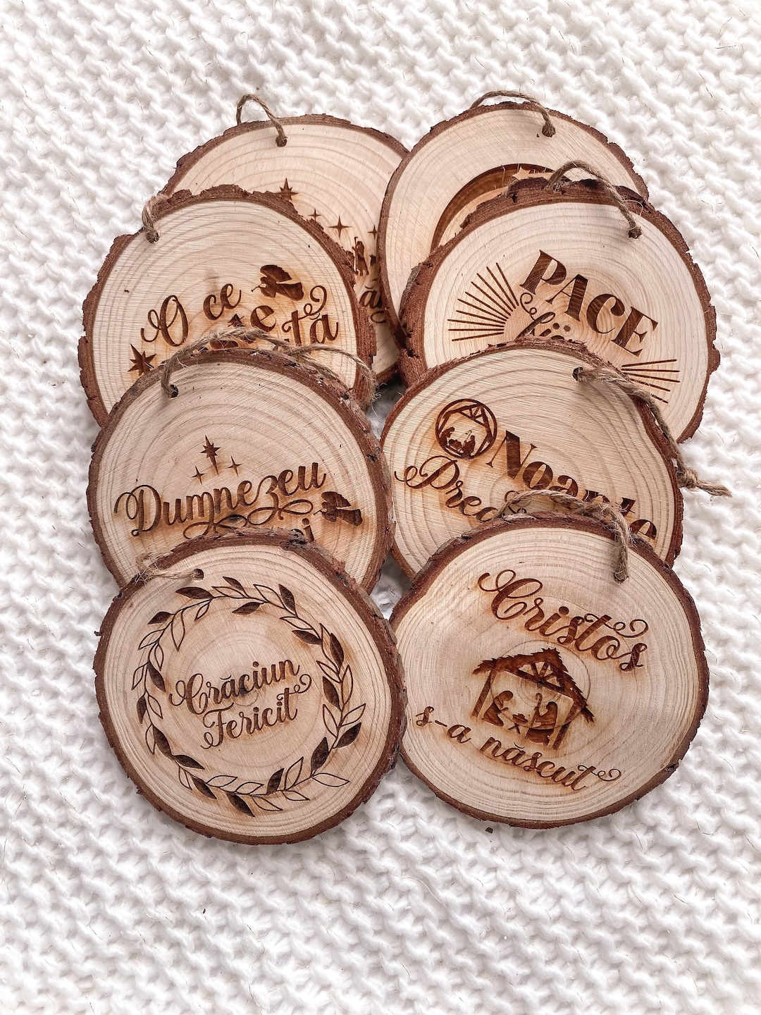 Custom Christmas Ornament Nativity Romanian Christmas Ornaments