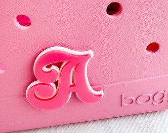 Bijou de sac Bogg initial personnalisé : accessoire de sac personnalisé