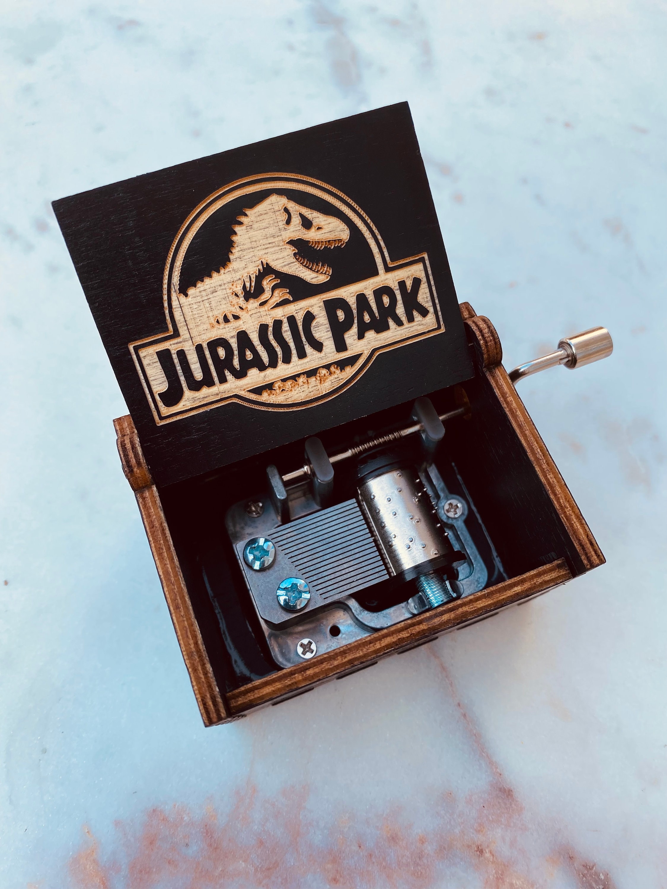 Jurassic Park Music Box TV Show Music Box Jurassic Park Fan Gift
