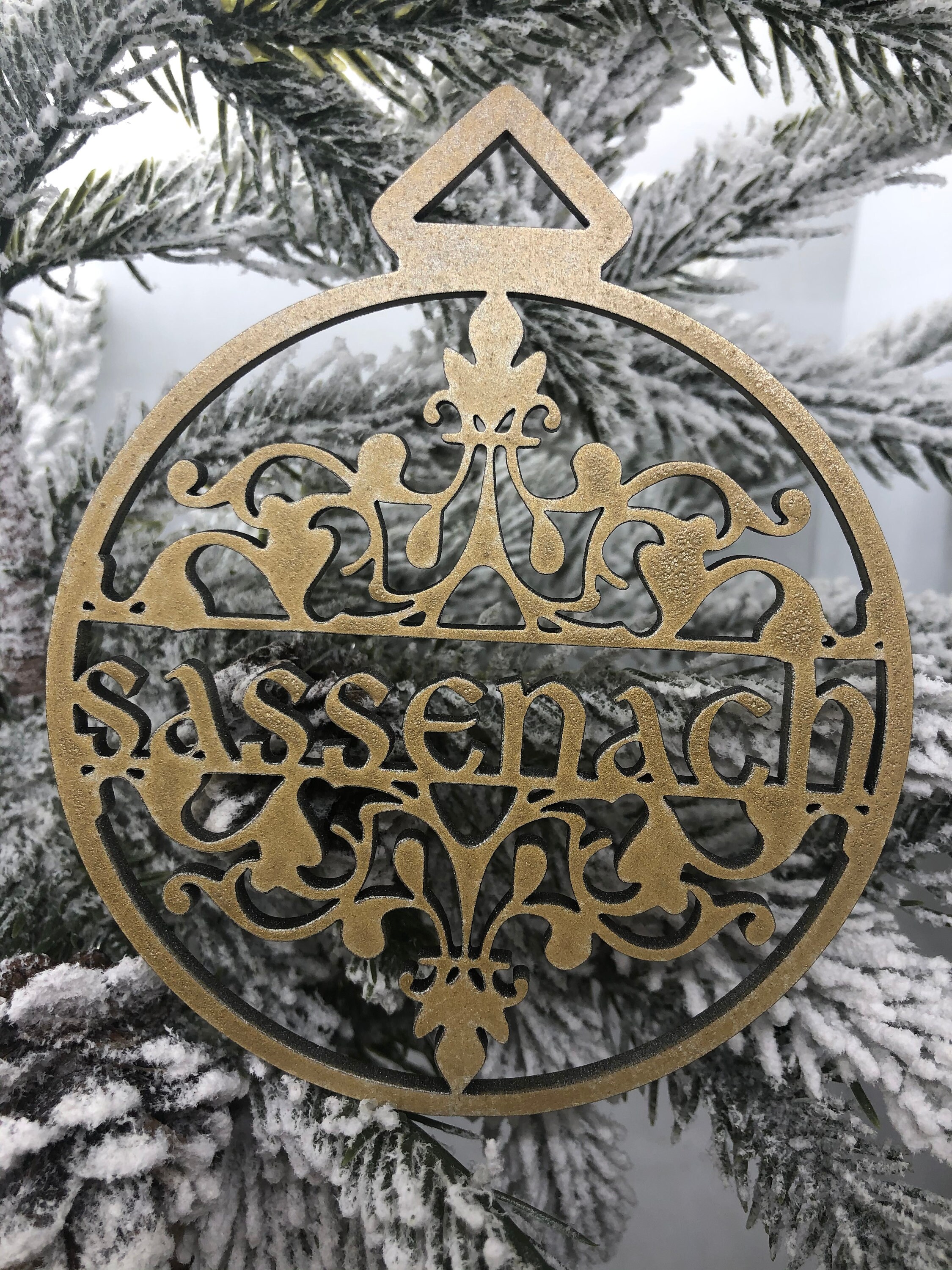 Outlander Christmas Ornament 