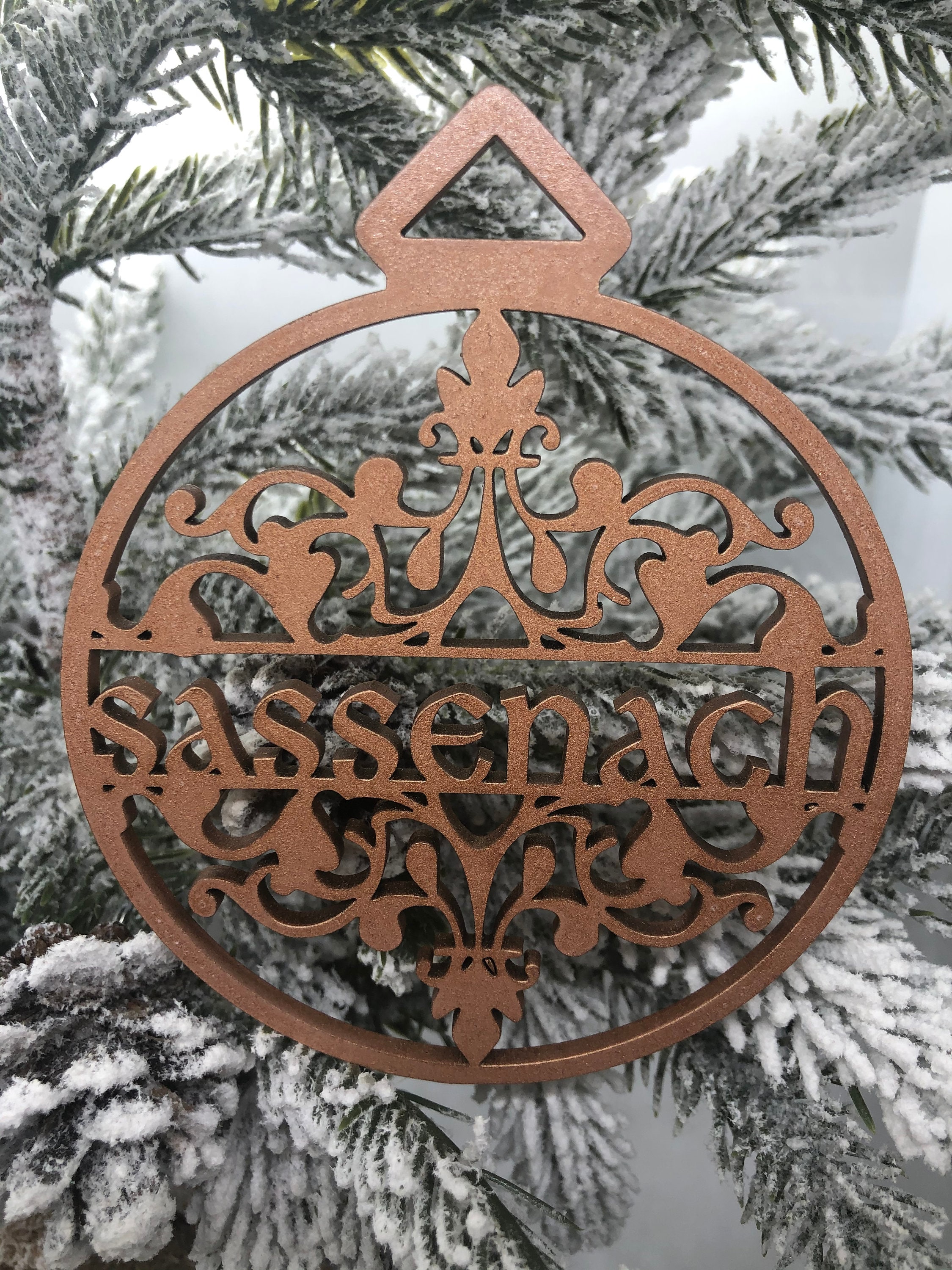 Outlander Christmas Ornament 