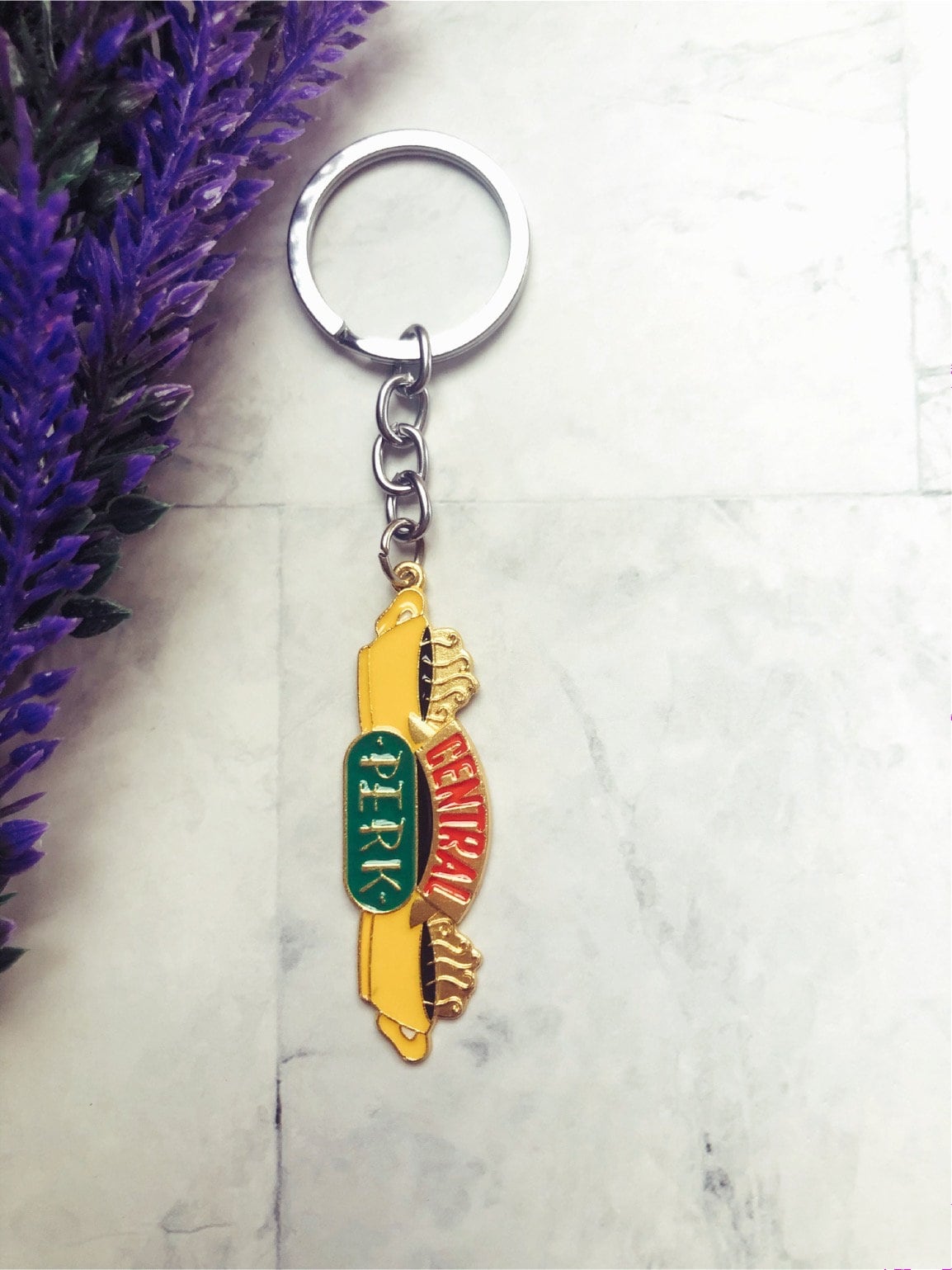 Friends TV Show Keychain - Central Perk Aluminum Keychain thumbnail 3