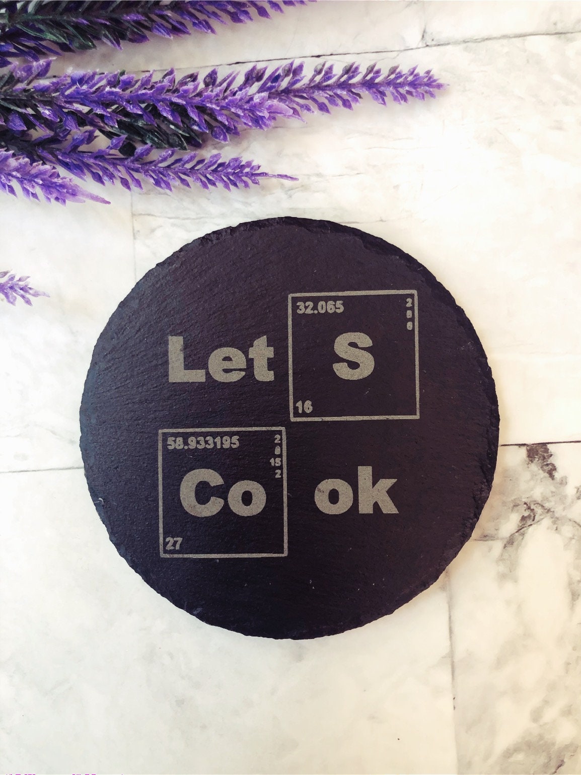 Breaking Bad Slate Coaster Set - Laser Engraved Fan Gift thumbnail 5
