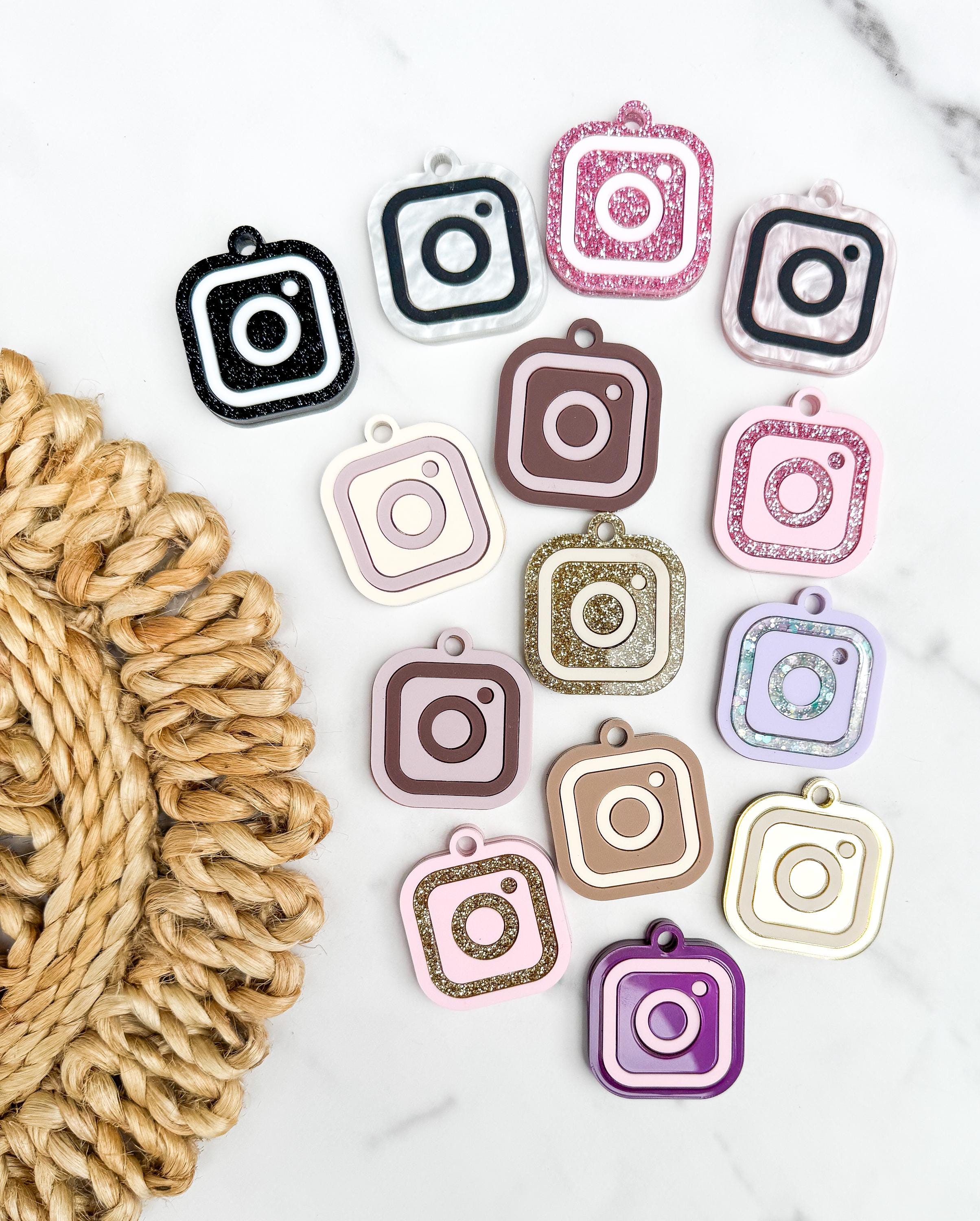 NFC Instagram Keychain Charm – Tap to Follow Social Media Acrylic Link thumbnail 8