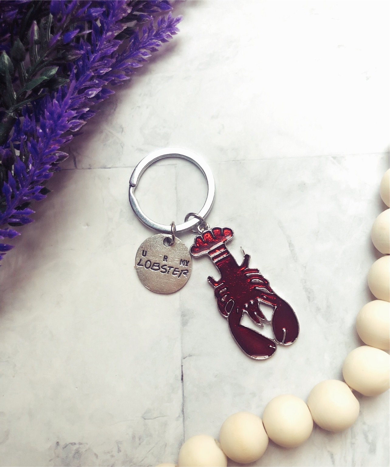 Friends TV Show Keychain – U R My Lobster Aluminum Charm