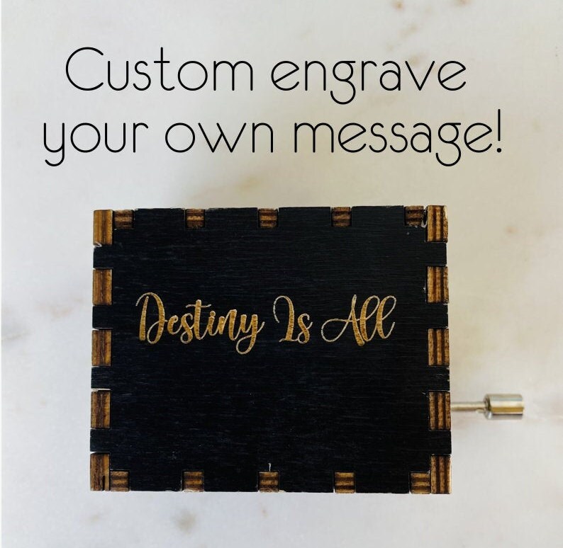 The Last Kingdom Music Box: Custom Engraved Fan Gift thumbnail 3