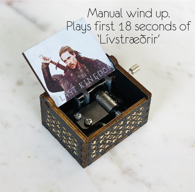 The Last Kingdom Music Box: Custom Engraved Fan Gift thumbnail 5