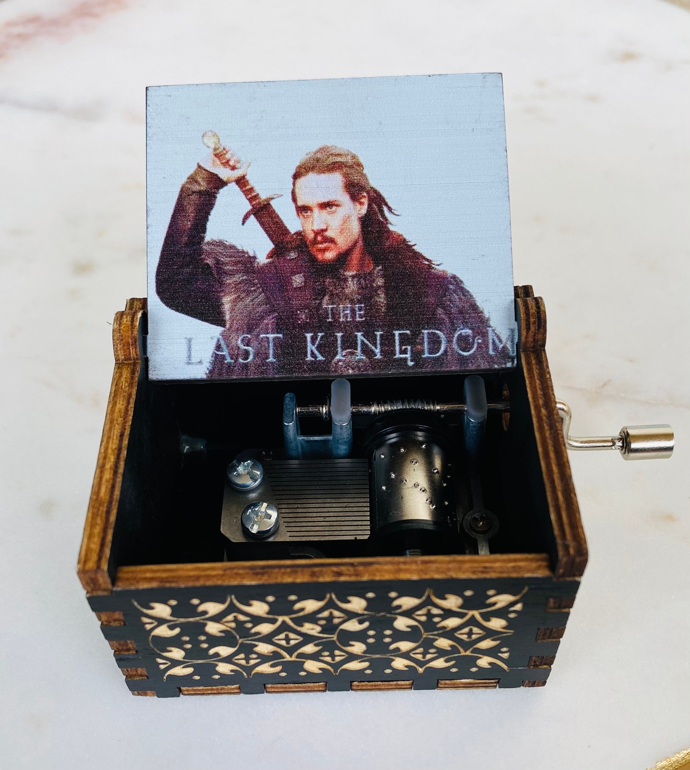 The Last Kingdom Music Box: Custom Engraved Fan Gift thumbnail 2