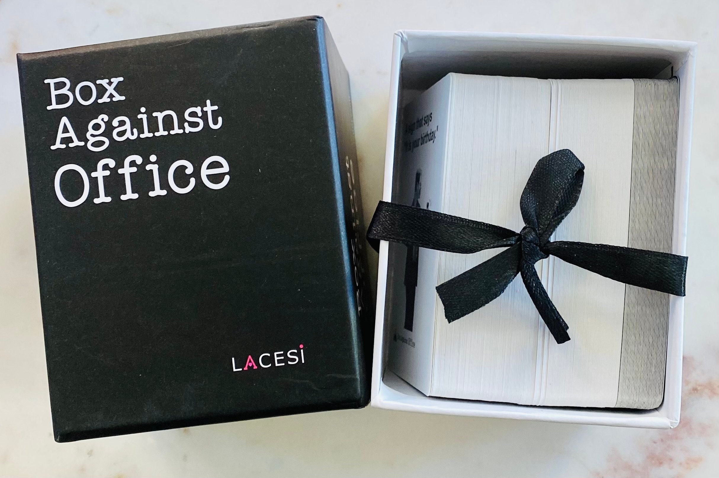 Box Against Office Card Game: Adult Party Game - 180 Cards