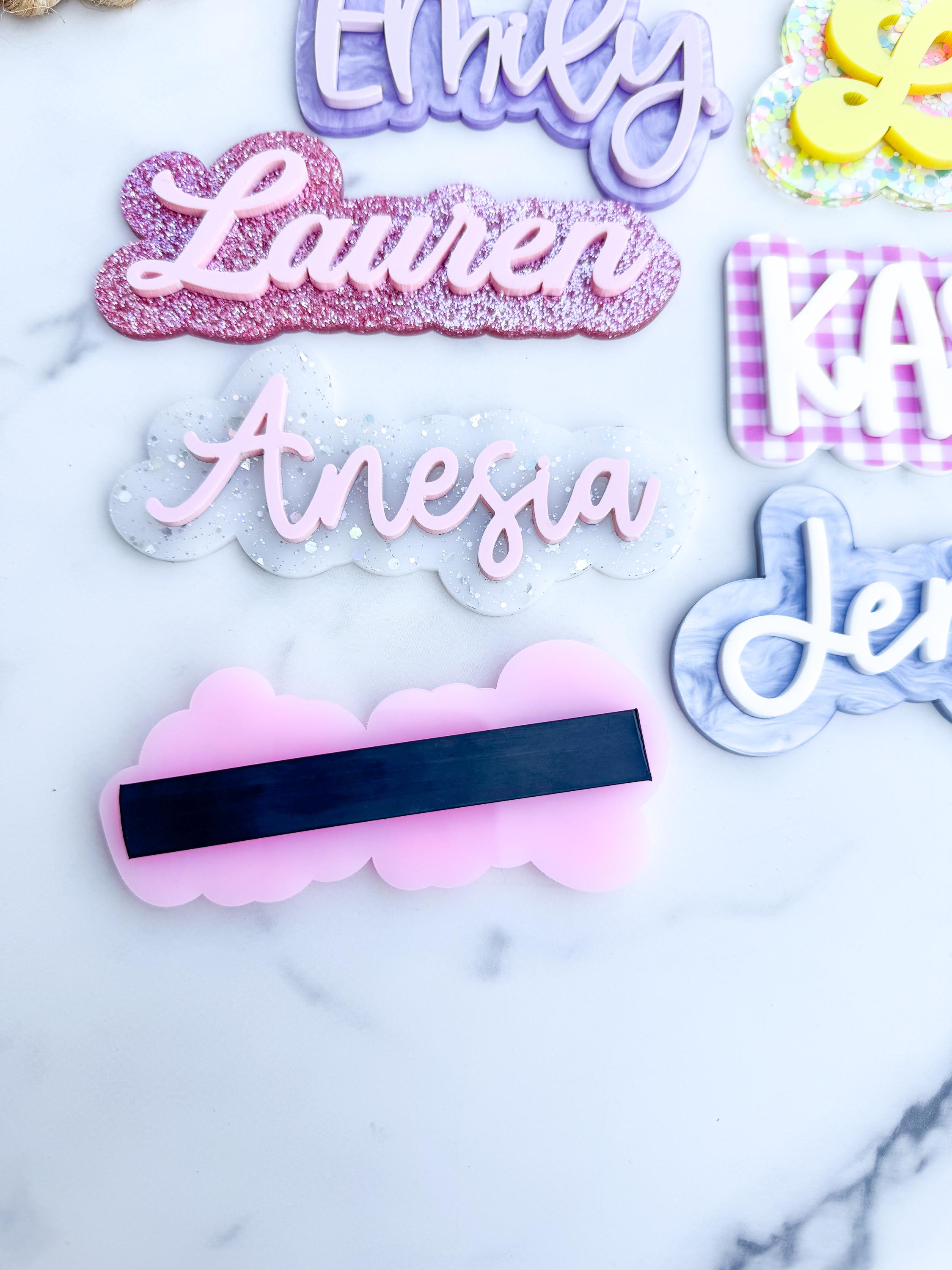 Locker Name Magnet – Custom School Locker Decor thumbnail 10