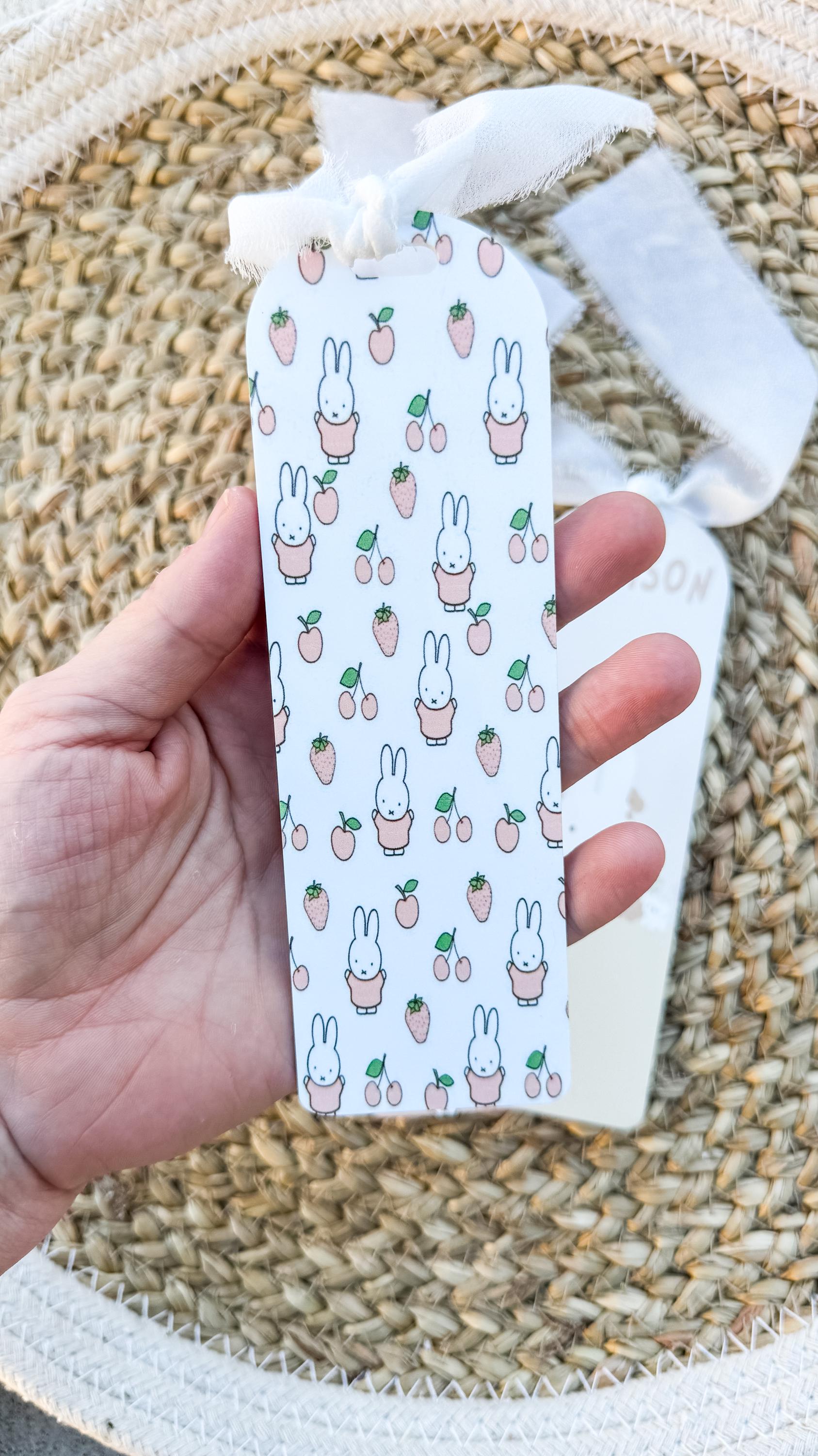 Miffy Bookmark | Handmade Bunny Book Accessory, Gift for Readers thumbnail 2