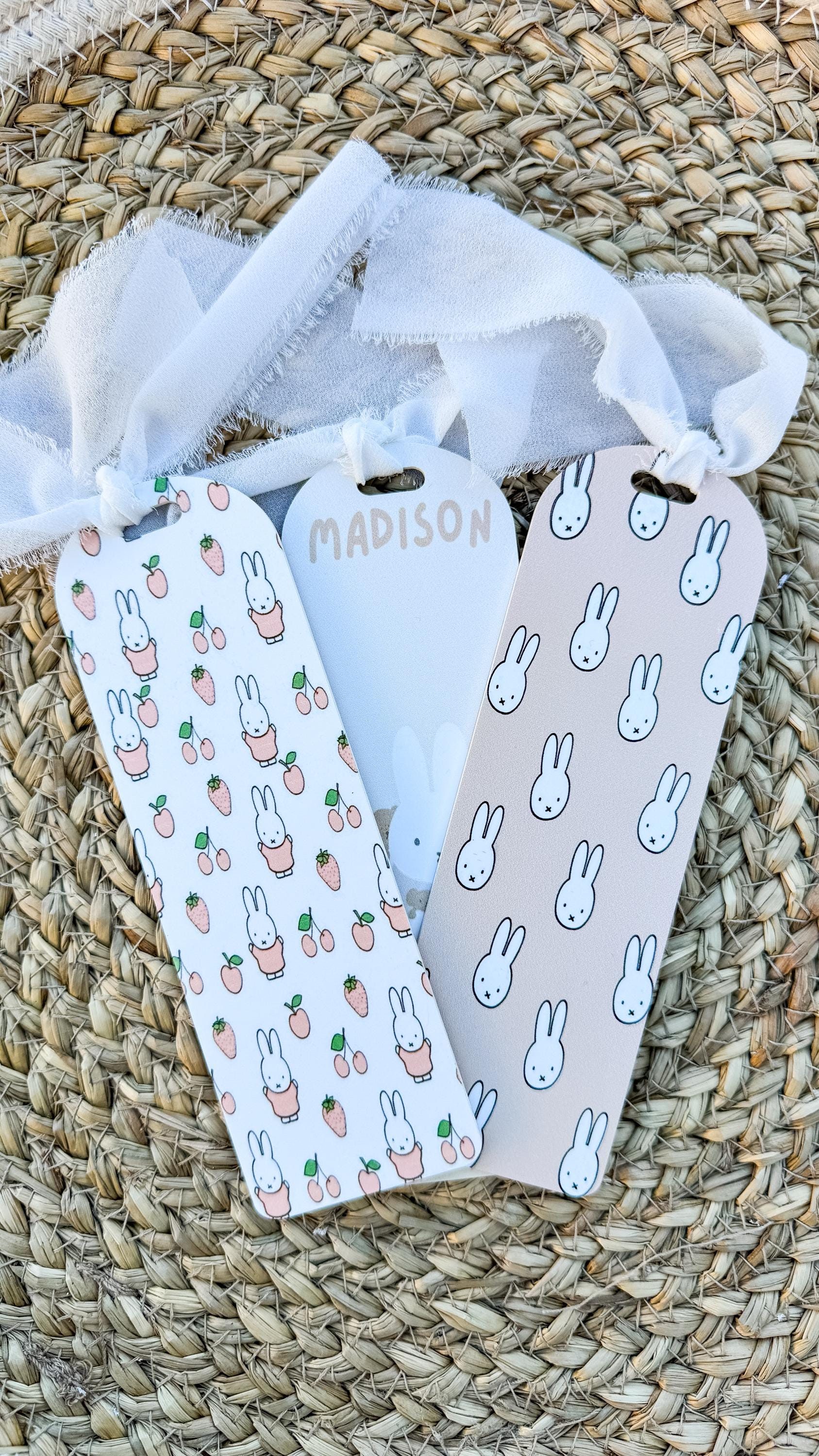 Miffy Bookmark | Handmade Bunny Book Accessory, Gift for Readers thumbnail 5