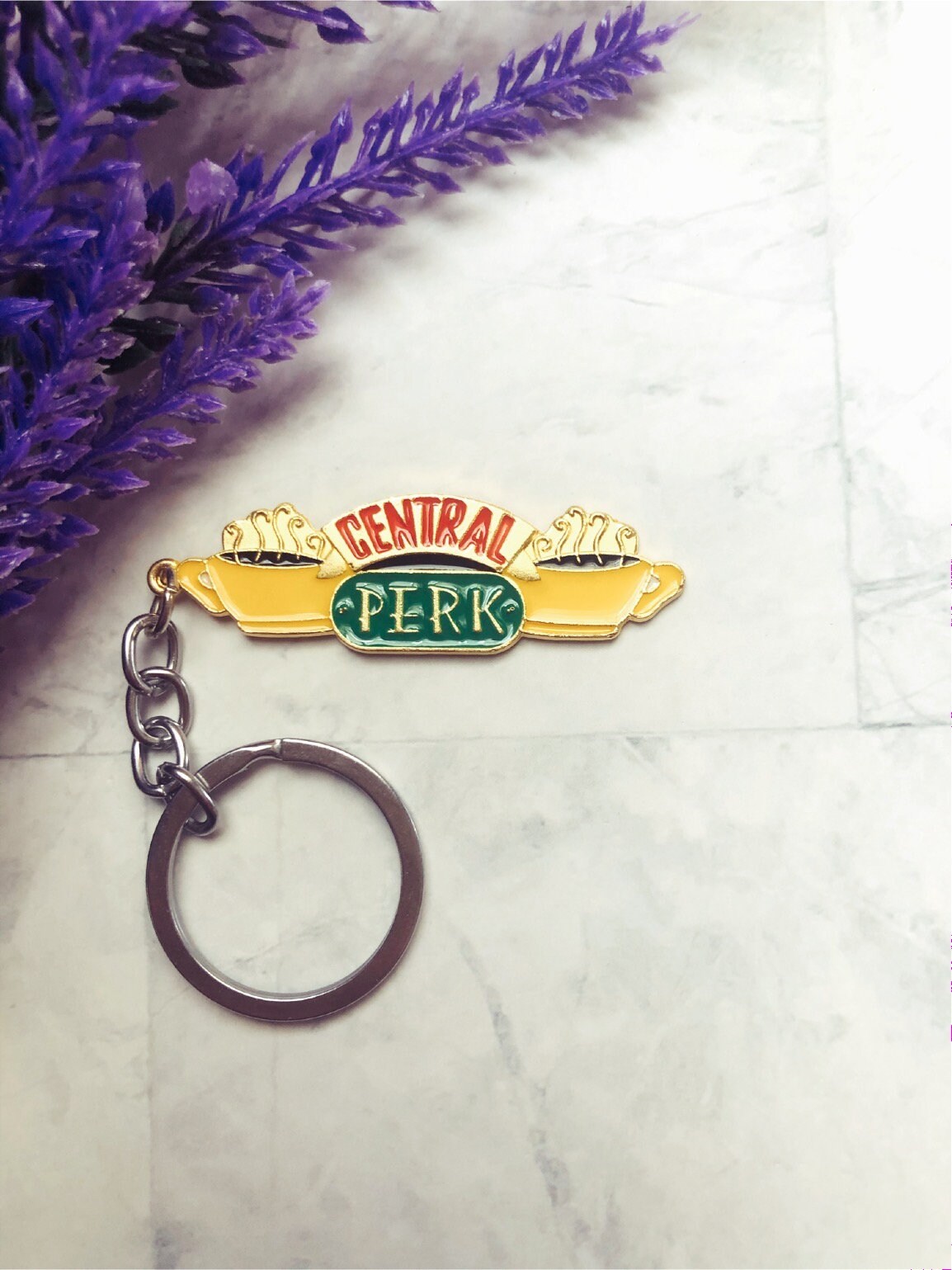Friends TV Show Keychain - Central Perk Aluminum Keychain thumbnail 5