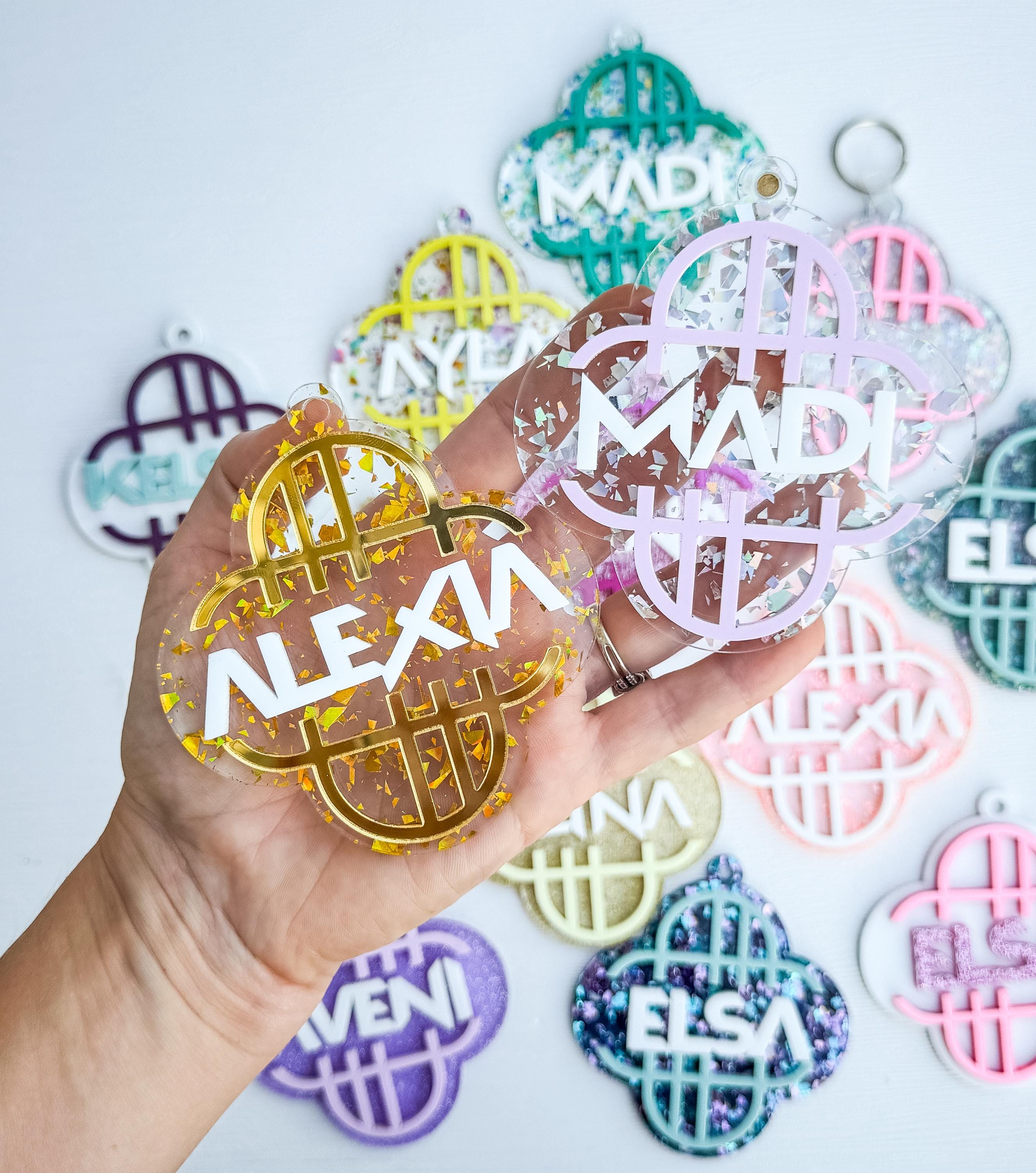 Kpop Demon Hunter Personalized Kids Acrylic Christmas Ornament, Keychain thumbnail 3