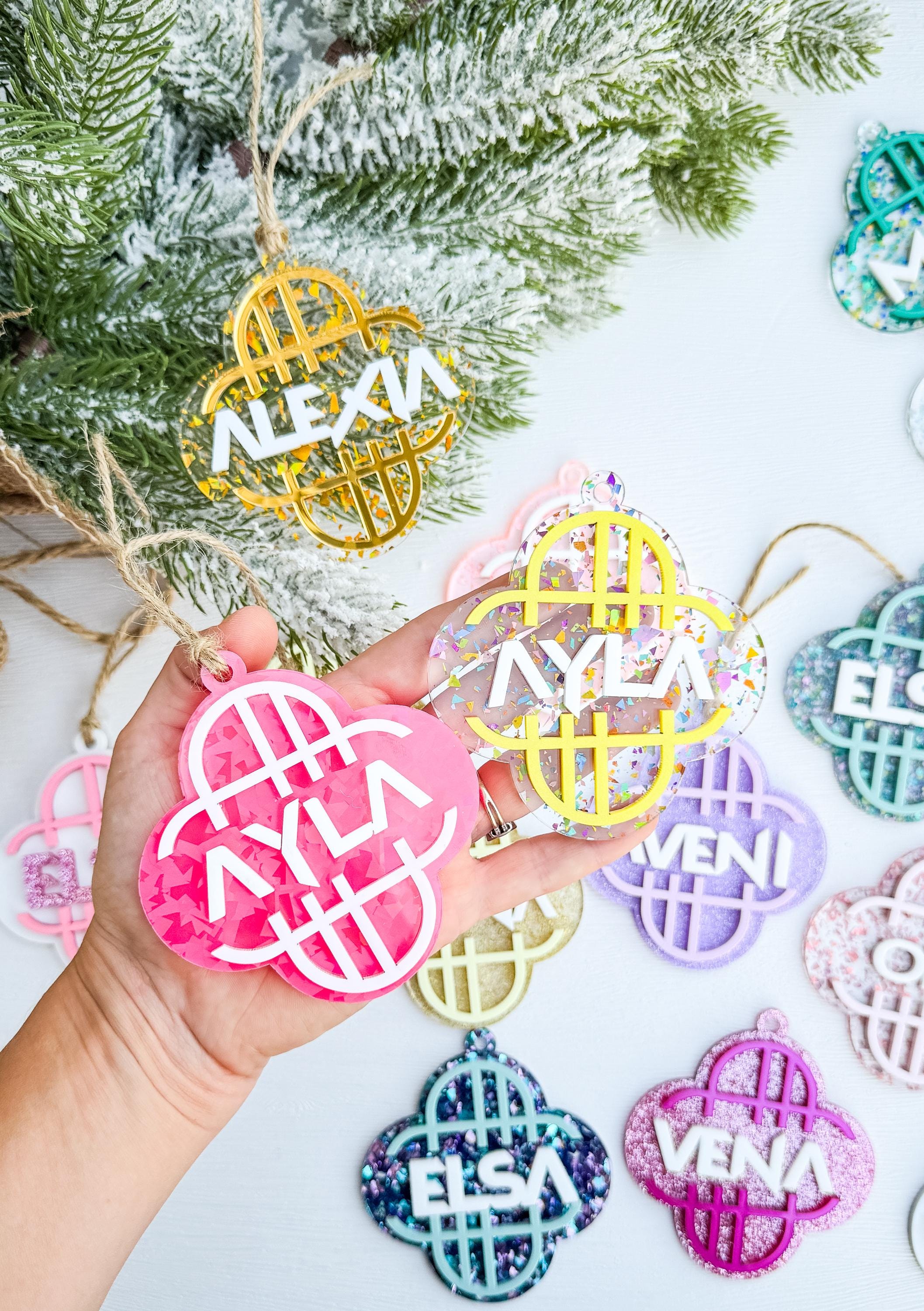 Kpop Demon Hunter Personalized Kids Acrylic Christmas Ornament, Keychain thumbnail 2
