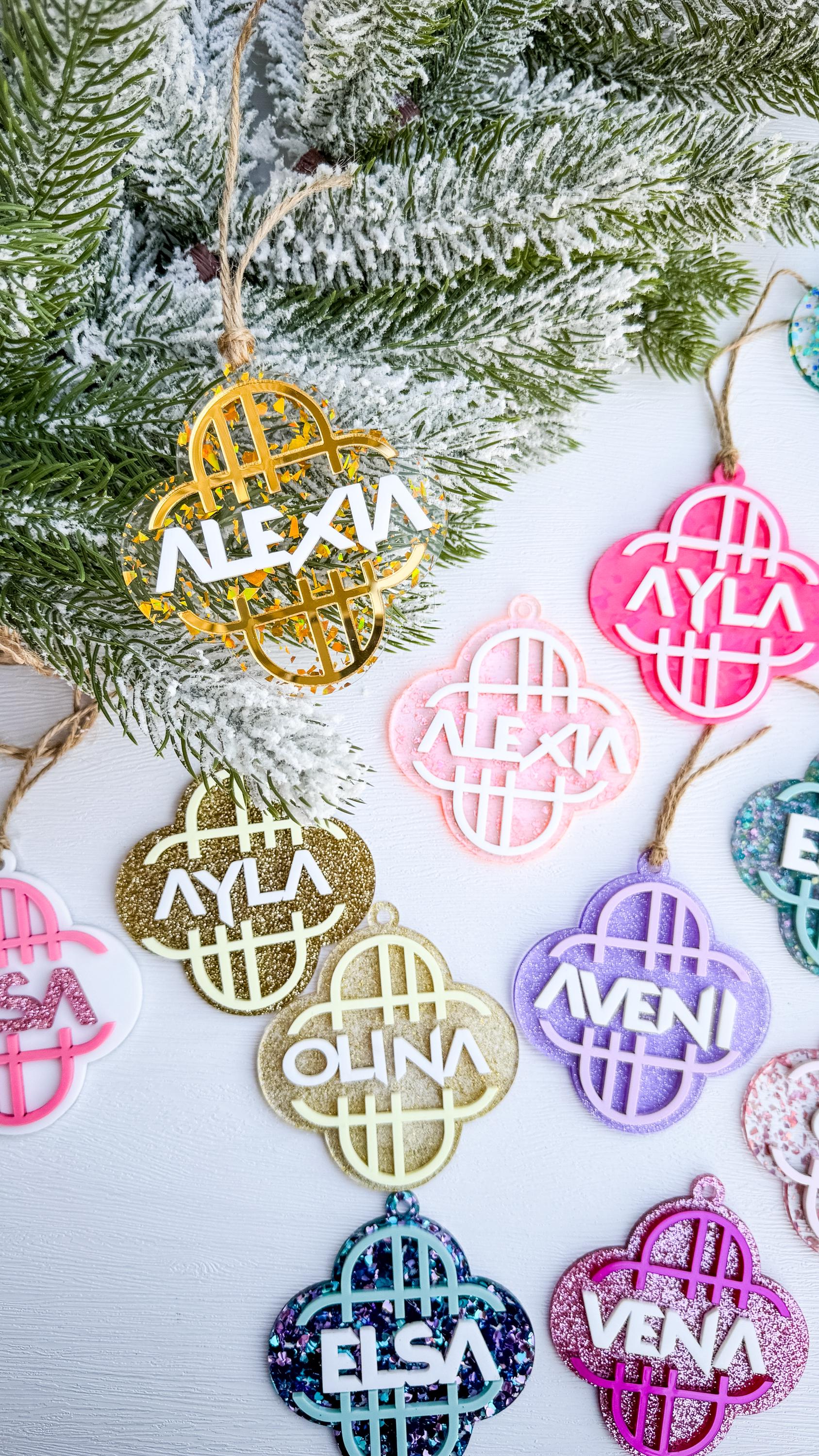 Kpop Demon Hunter Personalized Kids Acrylic Christmas Ornament, Keychain