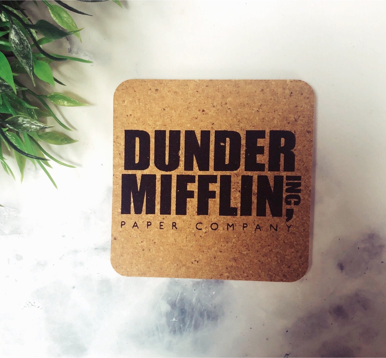The Office Coasters: Engraved Cork Coaster Set thumbnail 7