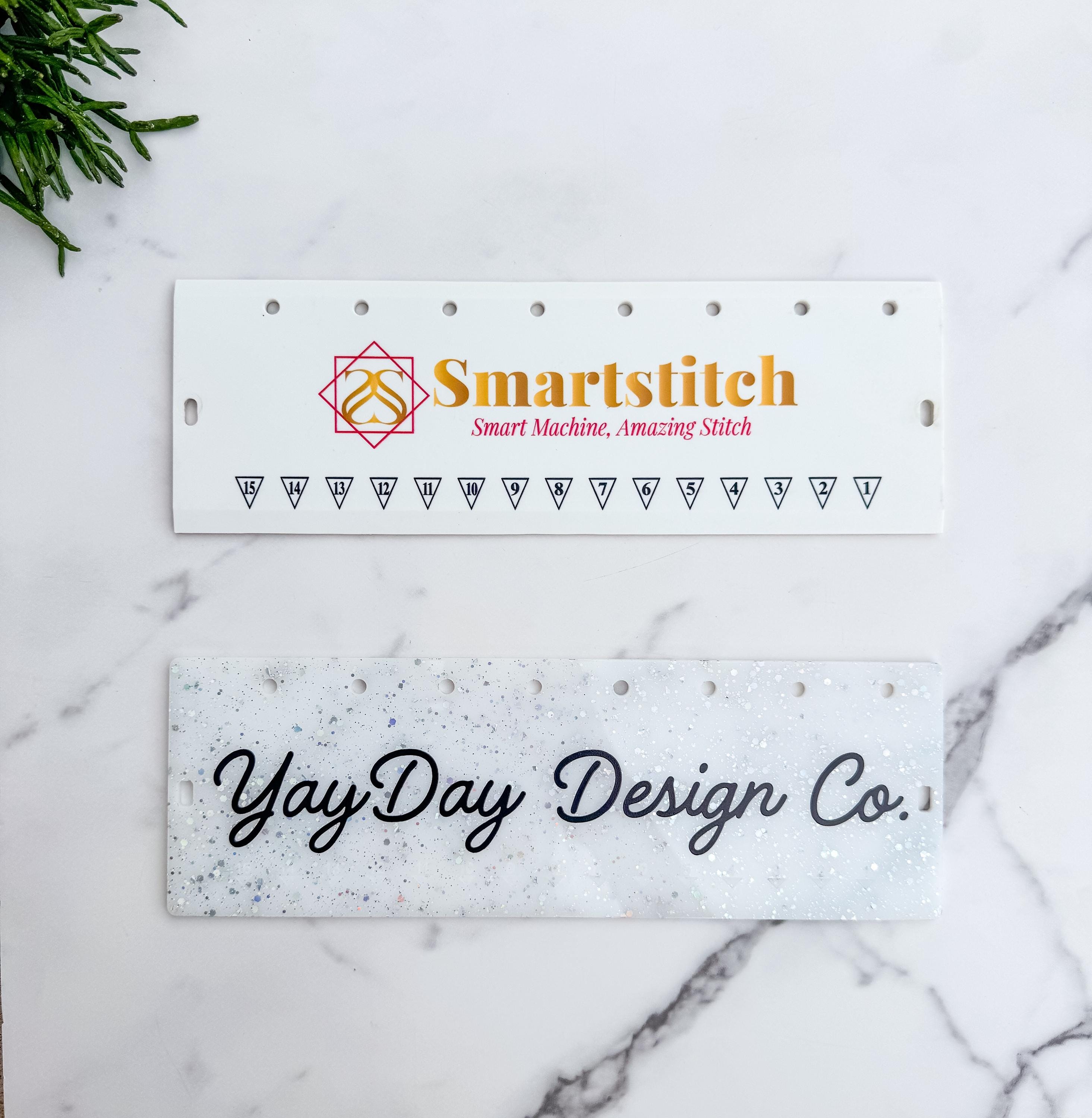 Smartstitch S1501 Oil Plate | Acrylic Oiler Plate for Embroidery Machine Maintenance | Personalized Logo Accessory | 15 needle thumbnail 3