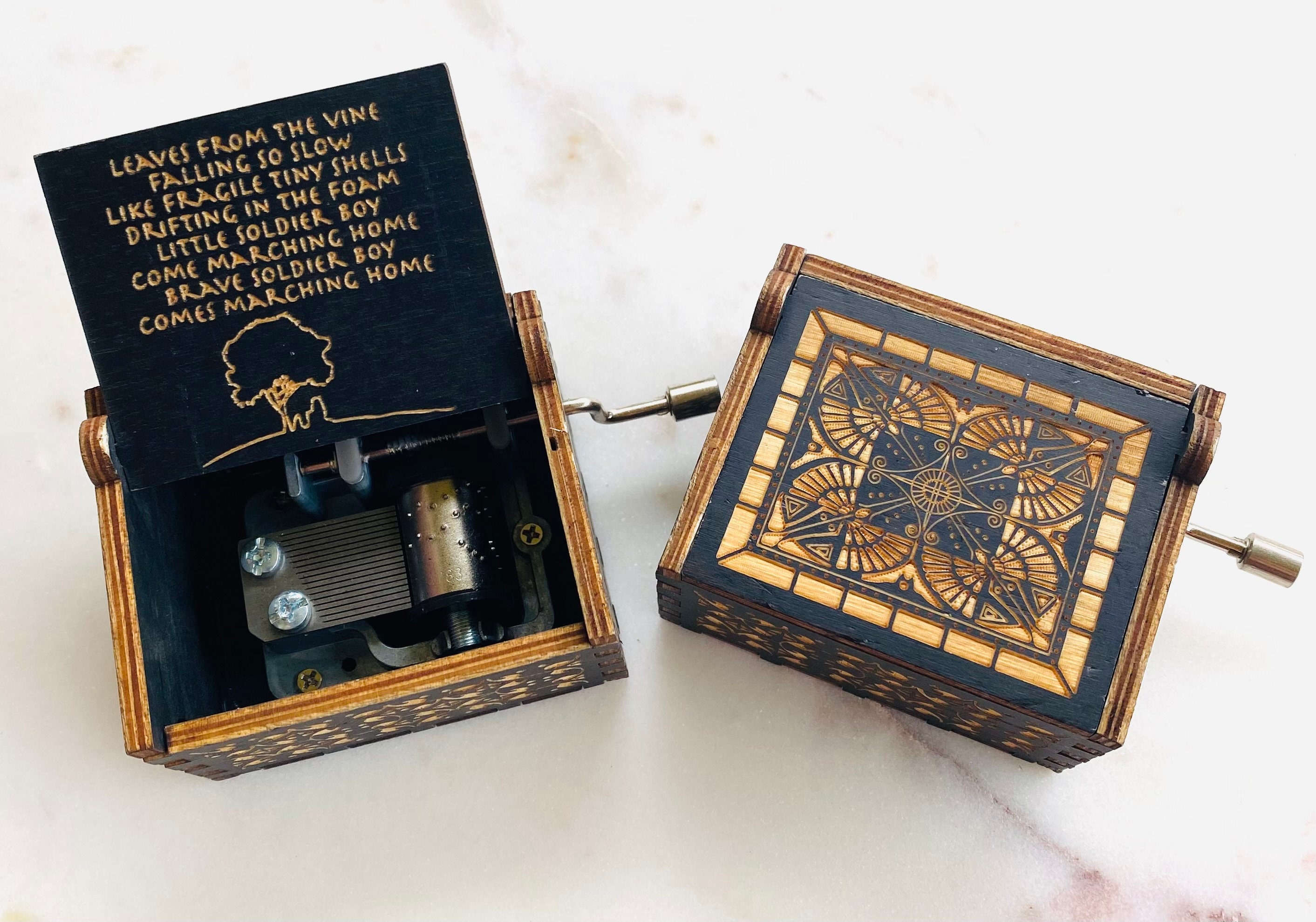 Avatar Music Box: Leaves From The Vine, Custom Engraved thumbnail 2