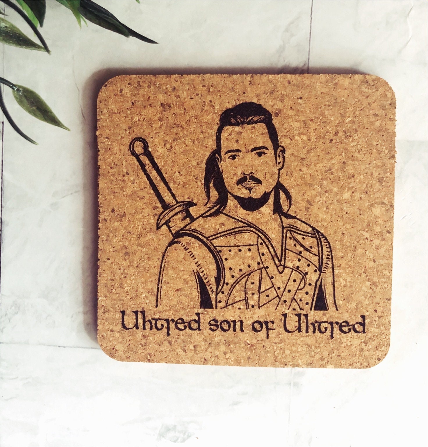The Last Kingdom Cork Coasters: Uhtred Fan Gift thumbnail 2