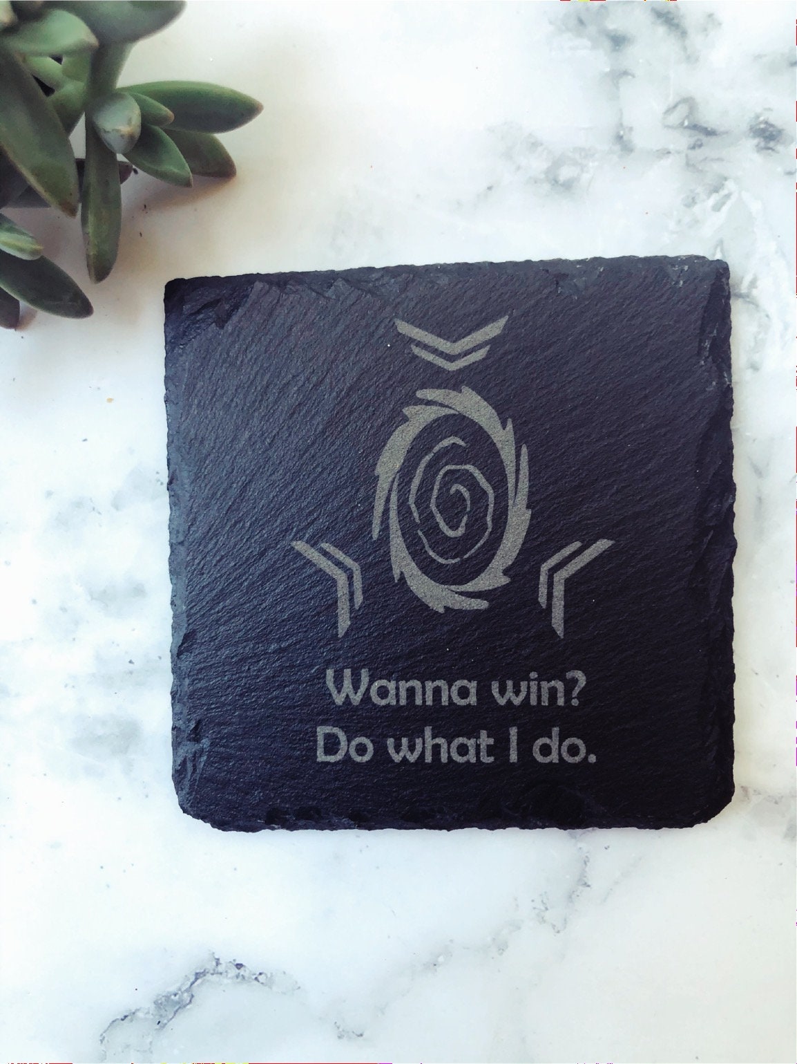 Apex Legends Coaster Set: Laser Engraved Slate Gamer Gift thumbnail 2