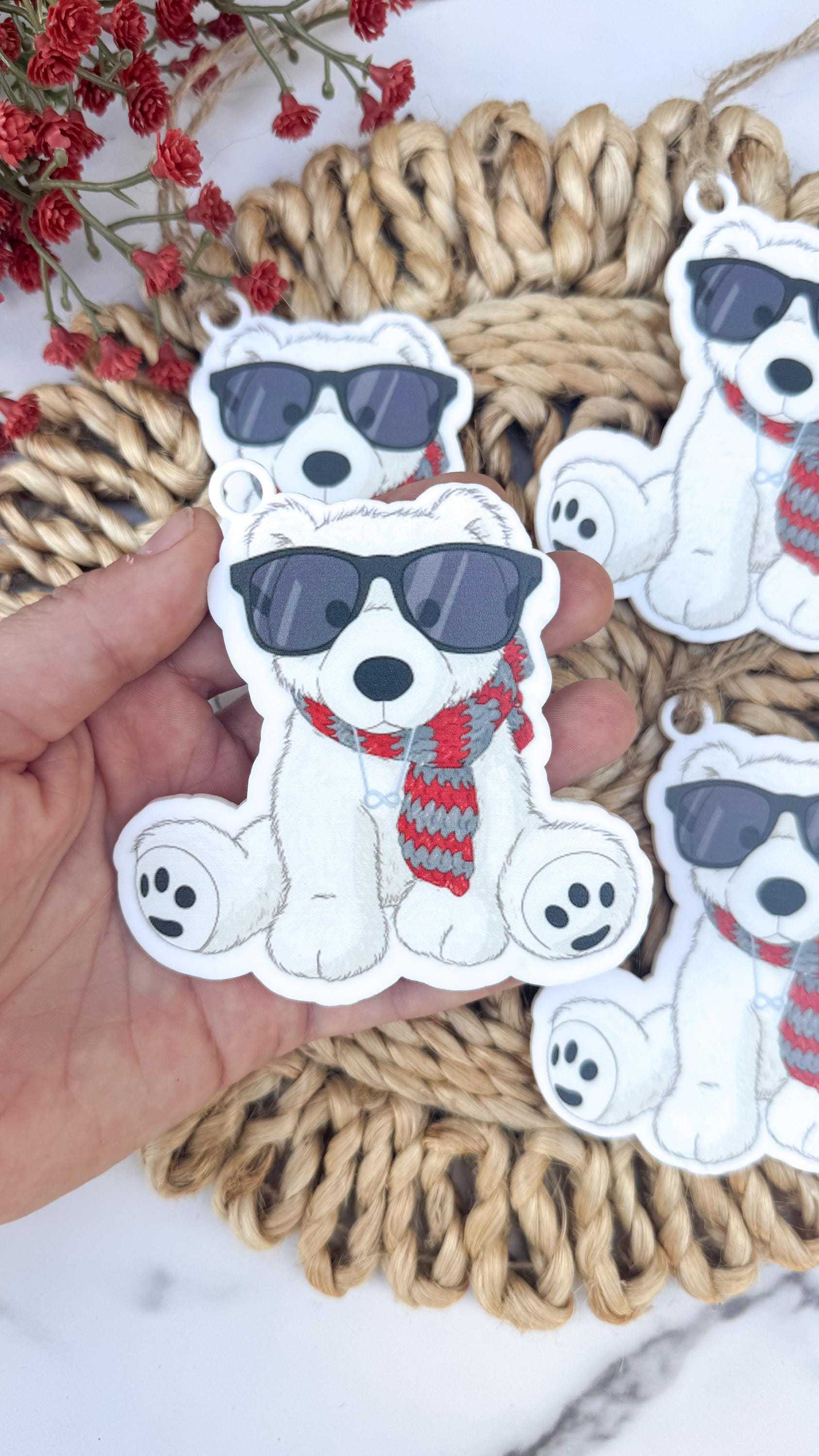 Junior Mint Polar Bear Ornament – The Summer I Turned Pretty Gift thumbnail 5