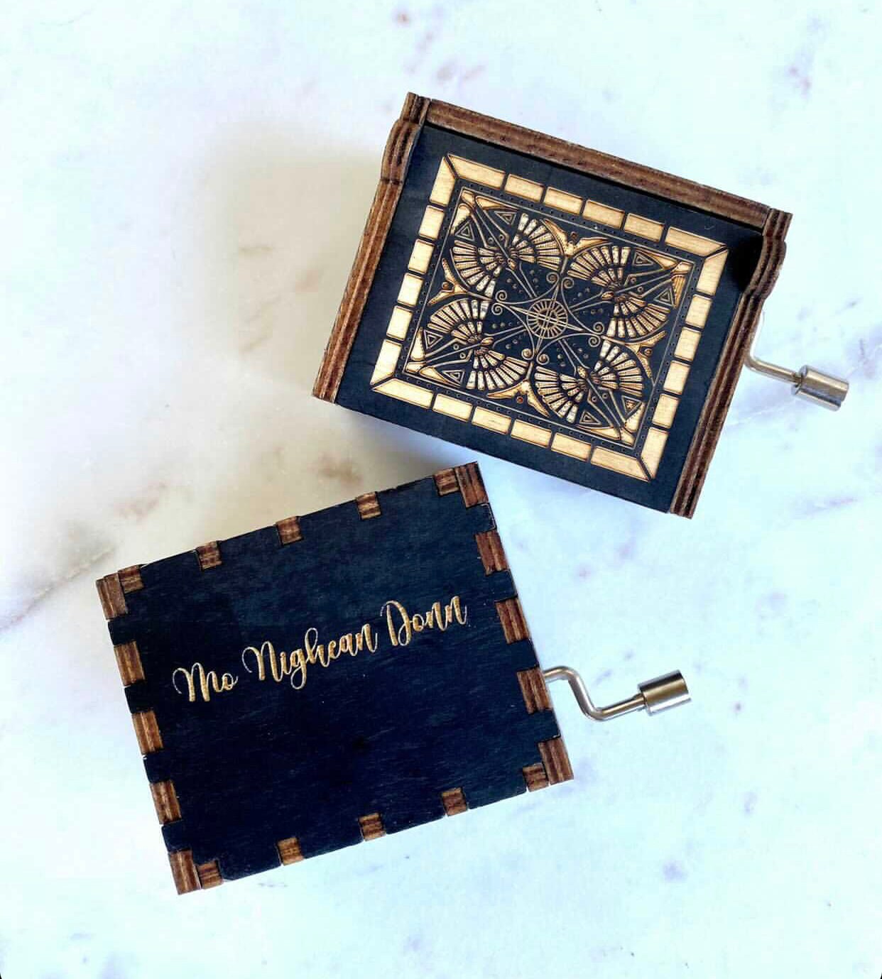 Outlander Music Box: Custom Engraved Skye Boat Song Gift thumbnail 4