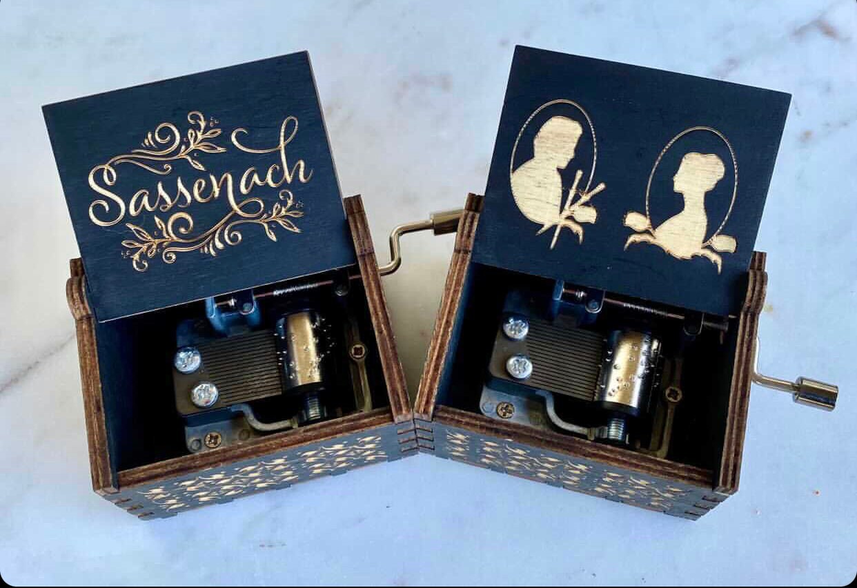 Outlander Music Box: Custom Engraved Skye Boat Song Gift thumbnail 2