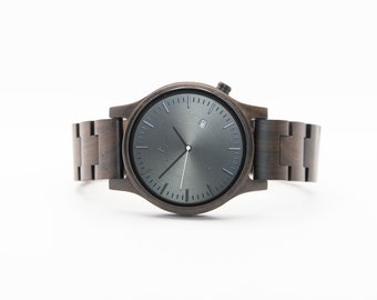 Personalized Gift For Him, Mens Watch, Wood Watch, Personalized Gift, Gift for Men, Anniversary Watch, Groomsmen Watch, Engraved Watch