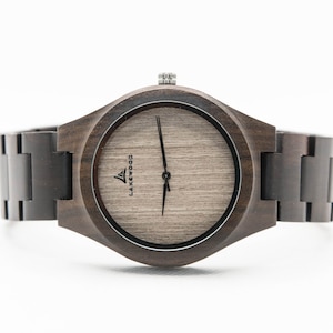 Personalized Gift For Him, Mens Watch, Wood Watch, Personalized Gift, Gift for Men, Anniversary Watch, Groomsmen Watch, Engraved Watch